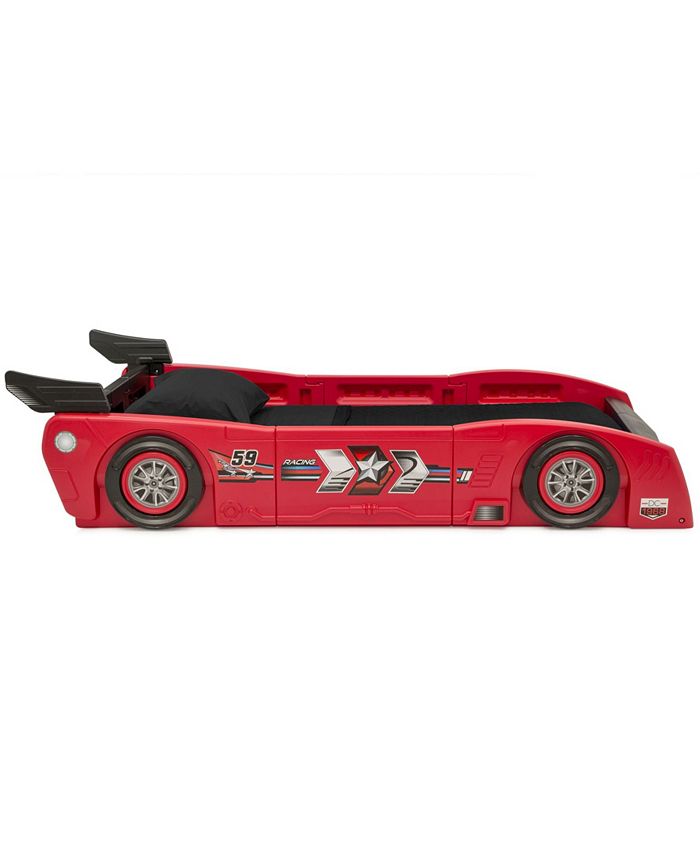 Delta Children Grand Prix Race Car Toddler and Twin Bed Macy's
