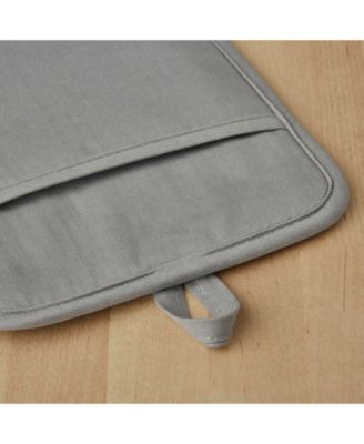 Ribbed Soft Silicone Pot Holder Set, 2 Piece