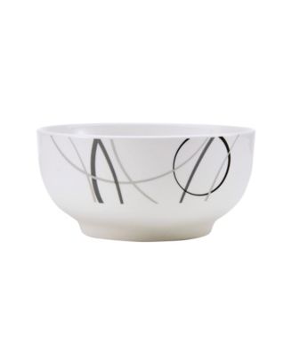 Circles 18 Pc. Dinnerware Set, Service for 6