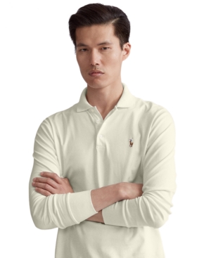 Polo Ralph Lauren Men's Classic-Fit Long Sleeve Soft Cotton Polo