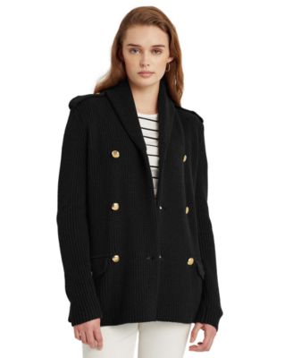 double breasted sweater womens