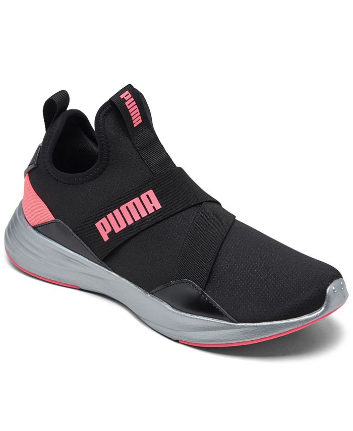 Puma Women's Radiate Mid Pearl Training Sneakers from Finish Line - Macy's