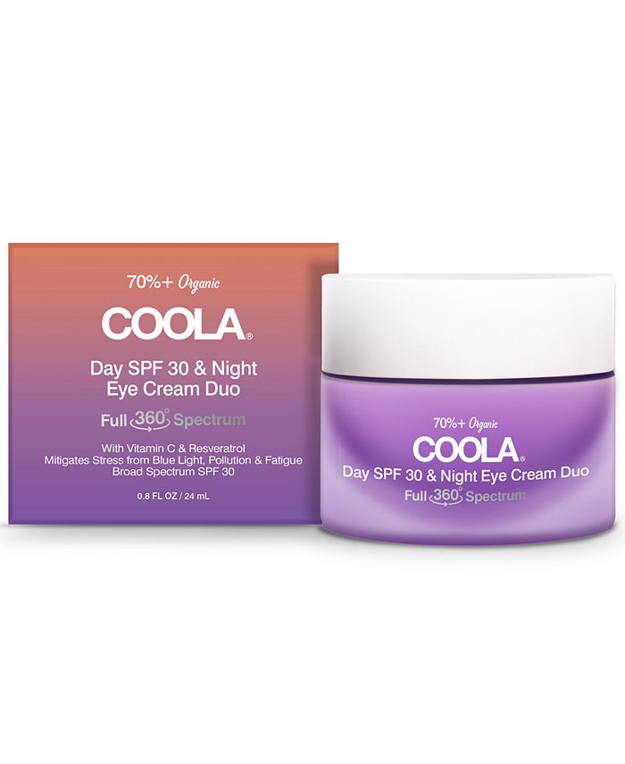 COOLA - Coola Full Spectrum 360&deg; Organic Day SPF 30 & Night Eye Cream Duo