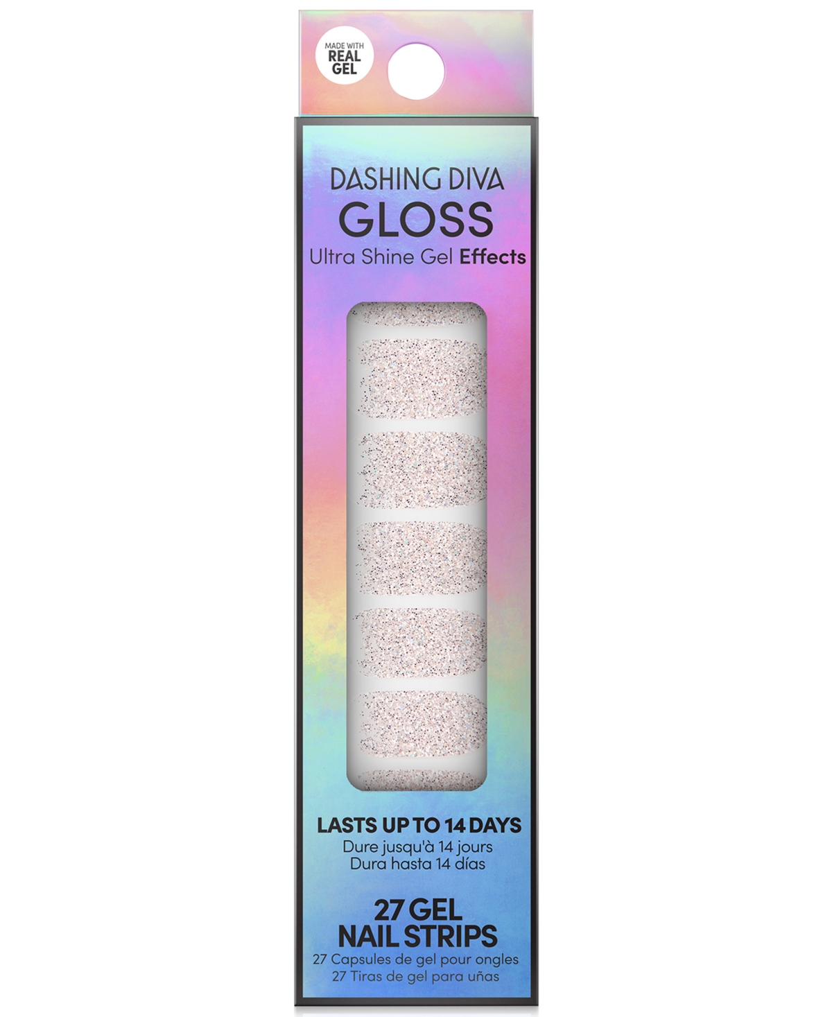 Dashing Diva Gloss Ultra Shine Gel Effects In Rosã© All Day