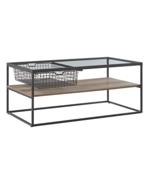 Mesh Drawer Coffee Table