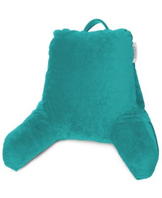 teal backrest pillow