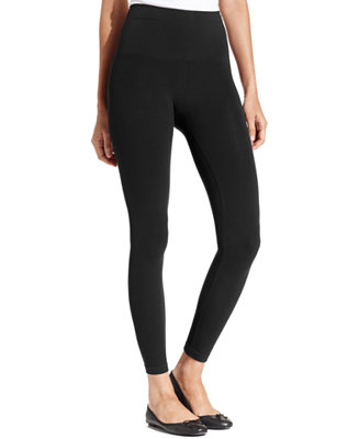 Star Power by Spanx Wide Waistband Tout & About Shaping Leggings ...