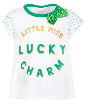 First Impressions Baby Girls Lucky Charm T-Shirt Created for Macy's