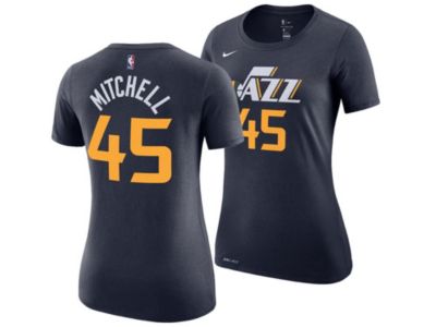 Nike - Utah Jazz Women's Name and Number Player T-Shirt - Donovan Mitchell
