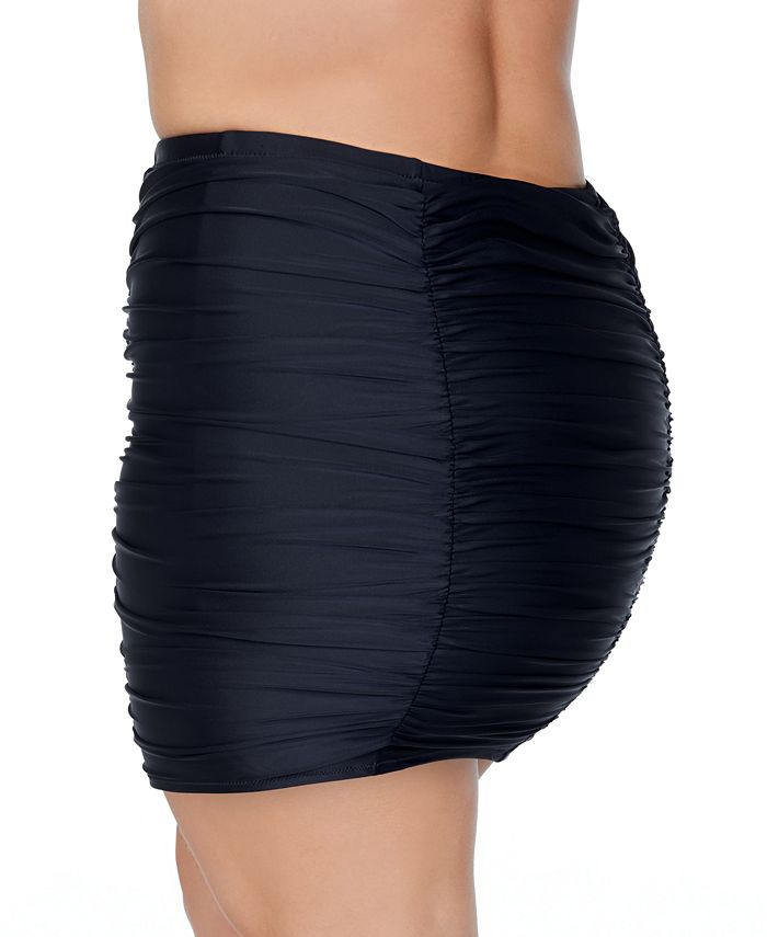 Raisins Curve Trendy Plus Size Costa Swim Skirt Macy's