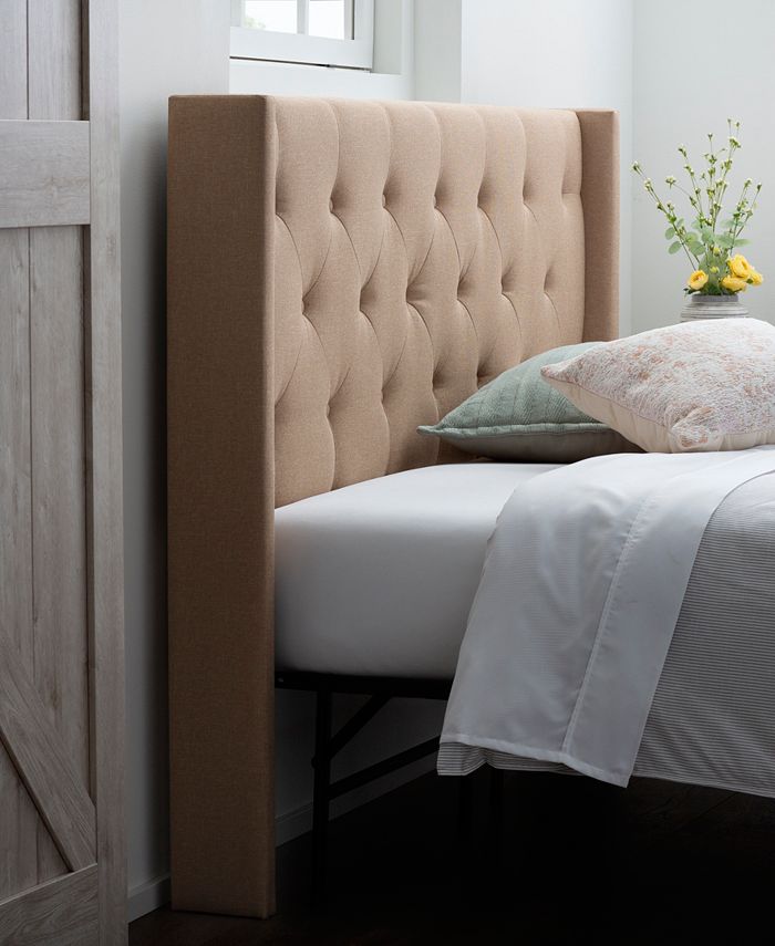 Dream Collection Low Profile Queen Size Wingback Headboard & Reviews