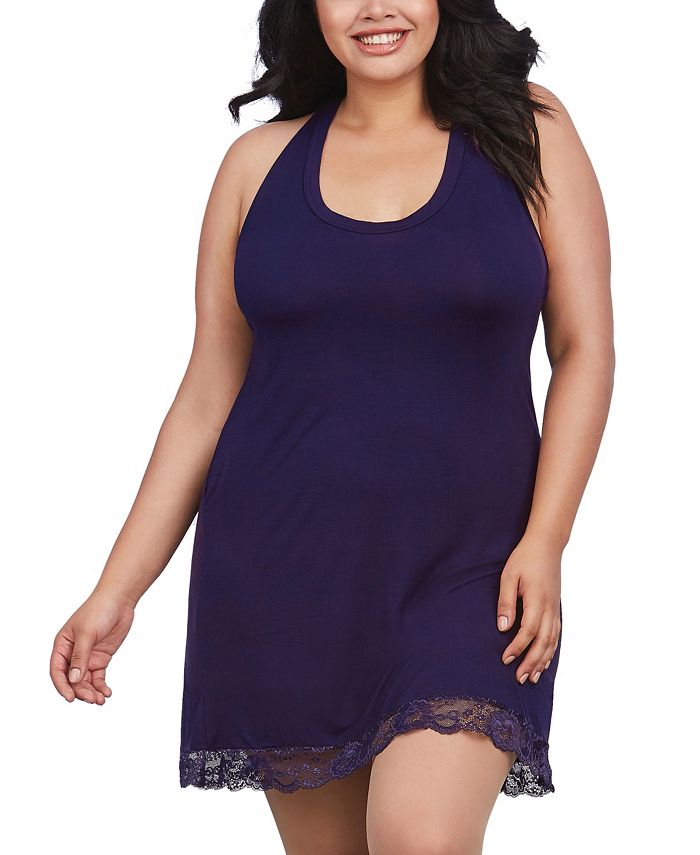 Dreamgirl Plus Black Chemise