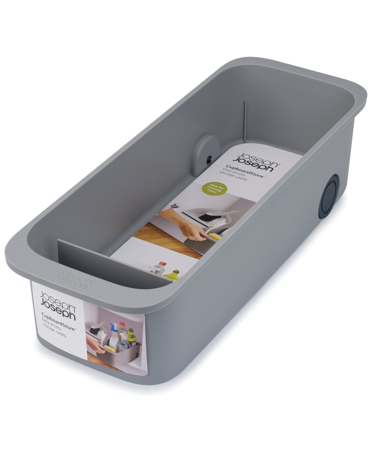 Joseph Joseph Cupboardstore Easy-access Storage Caddy In Grey