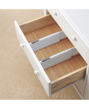 Oxo Tot Expandable Drawer Dividers - 2 Pack In White