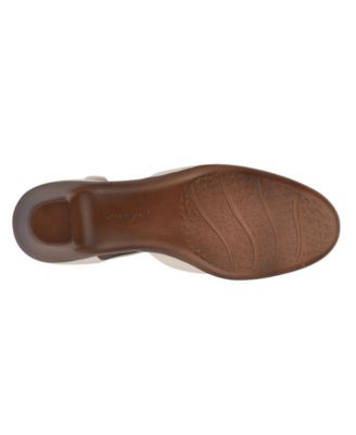 Women's Clarice Mary Jane Block Heel Pumps