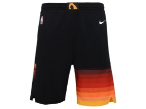 Shop Nike Big Boys And Girls Utah Jazz City Edition Swingman Shorts In Black