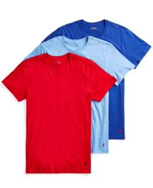 Polo Ralph Lauren Men's 3-Pk Classic Cotton T-Shirts