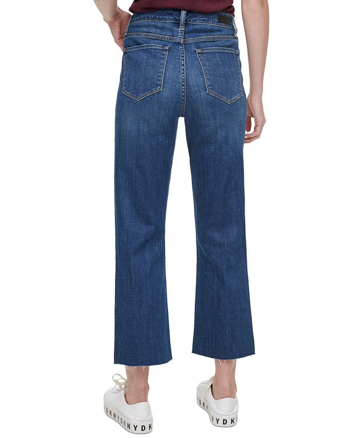 DKNY Jeans Cropped StraightLeg Pants & Reviews Jeans Women Macy's