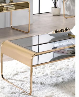 Kiruna Glass Top Coffee Table
