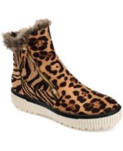Leopard boots macys clearance