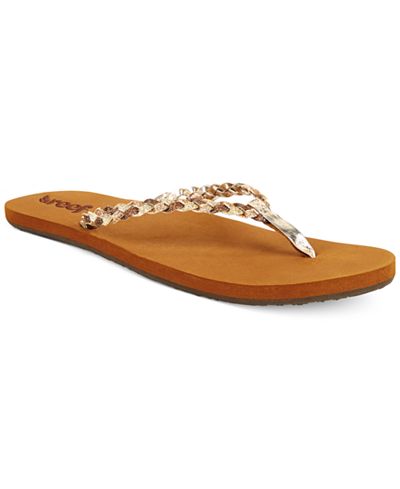 Reef Twisted Stars Flip Flops