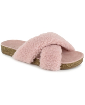 Splendid Women's Rozi Shearling Footbed Sandals Women's Shoes