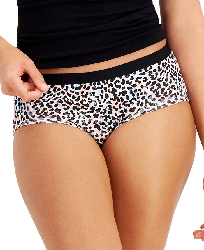 Jenni Women's Elastic Waistband Cotton Hipster Underwear - Macy's