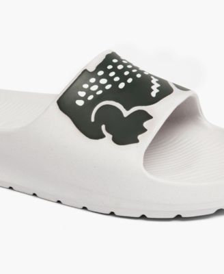 lacoste men's croco 2.0 slide sandals