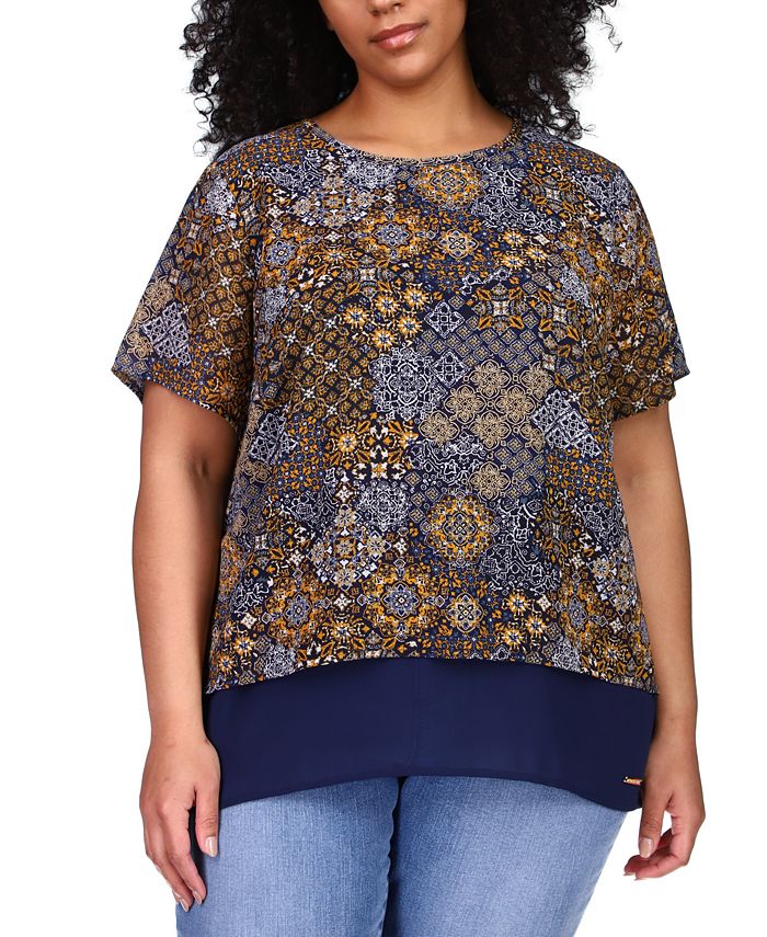 Michael kors split back top on sale