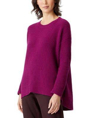 Eileen Fisher High Low Sweater Macy s