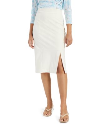 Alfani - Colorblocked Pencil Skirt