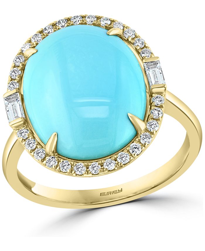 Macys turquoise jewelry top