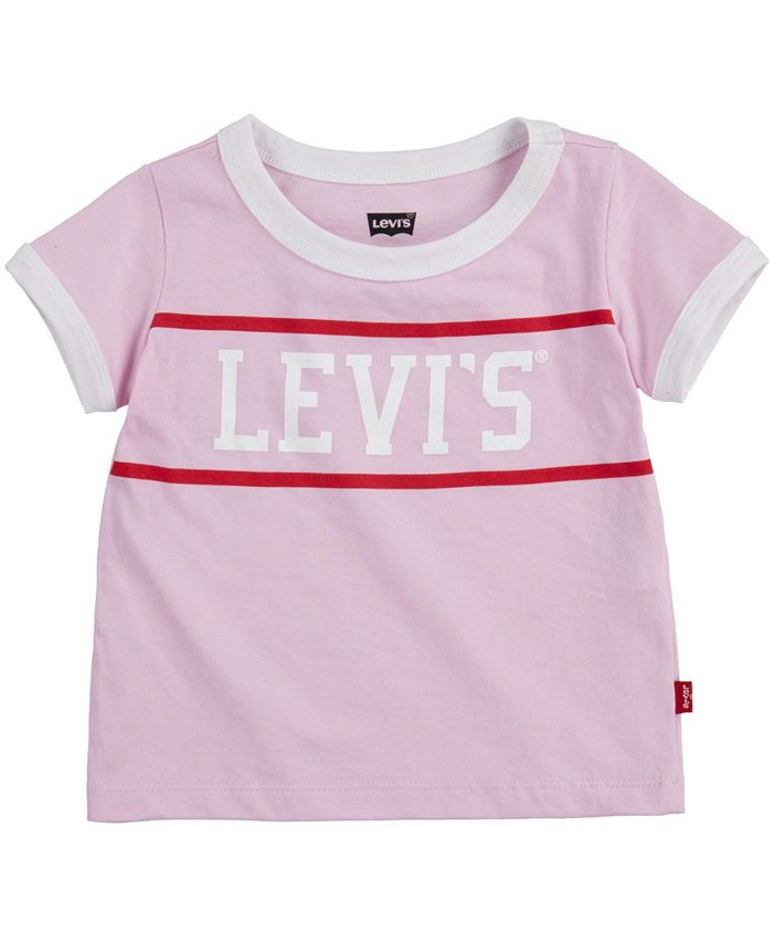Levi's Little Girls Ringer T-shirt - Macy's