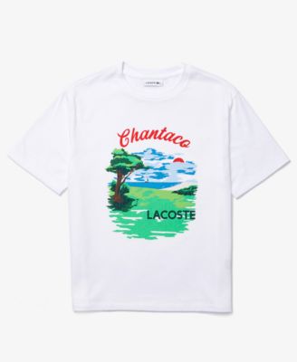 lacoste graphic tee
