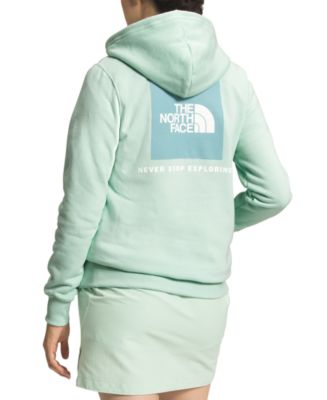 the north face box nse mens black hoodie