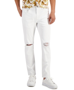 Inc Men's Tapered-Fit Destroyed Jeans Created for Macy's