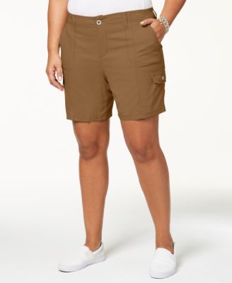 plus size cargo shorts