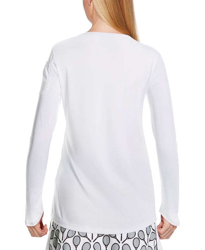 long sleeve tennis shirt women's