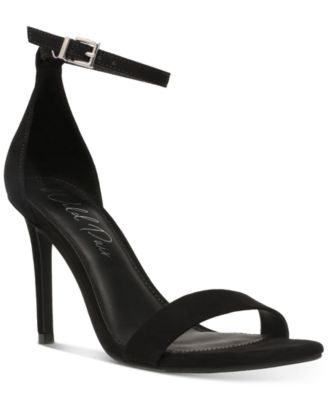 macy's black dress sandals