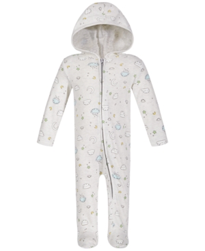 First Impressions Baby Boys Cloud-Print Cotton Coverall Created for Macy's