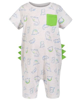 First Impressions - Baby Boys Dino Spikes Sunsuit