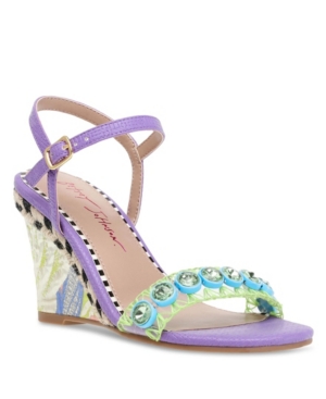 Betsey Johnson Women's Kodi Wedge Sandals Women's Shoes
