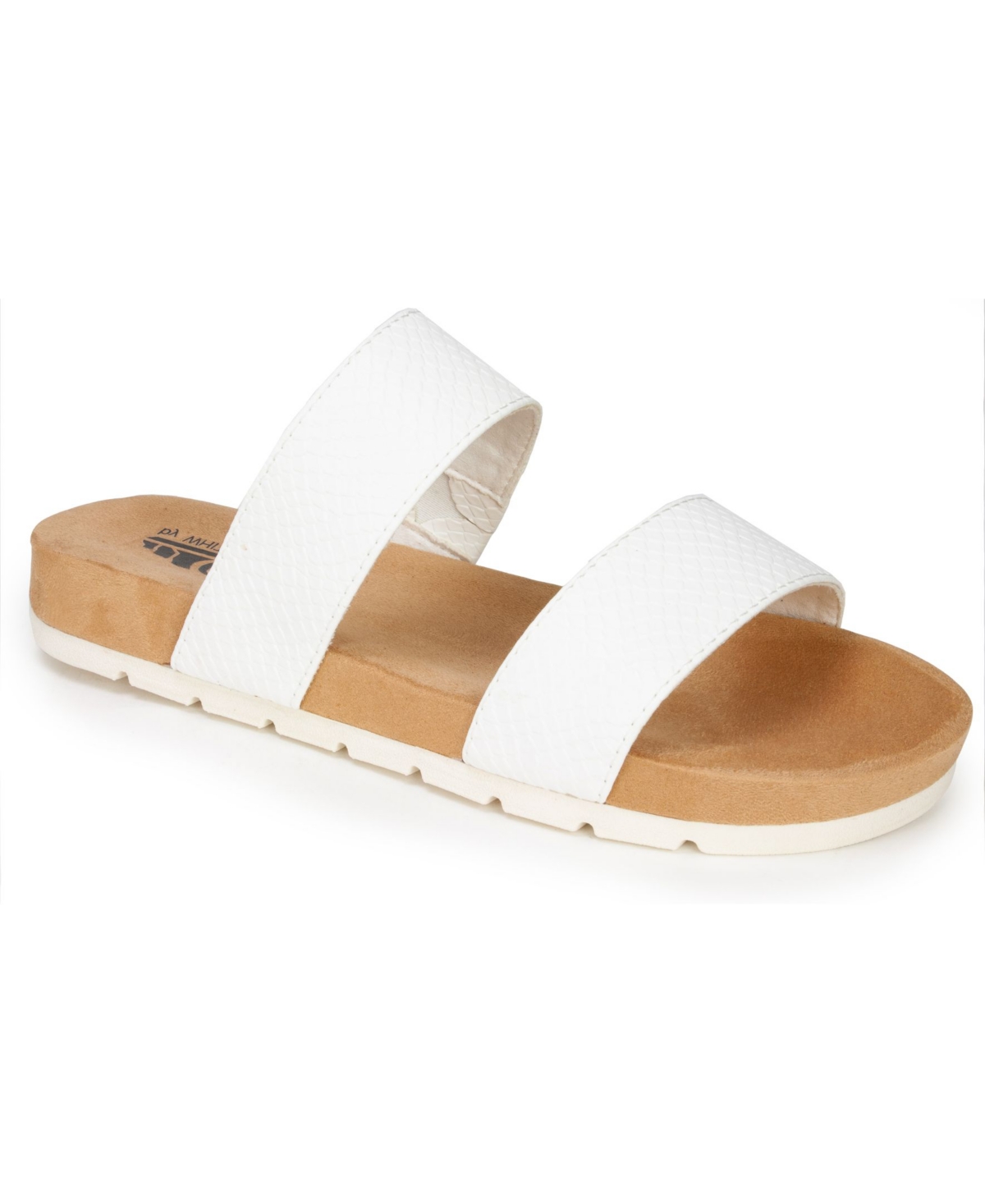 Women's Tahlie Slide Sandals - White Burn Raffia