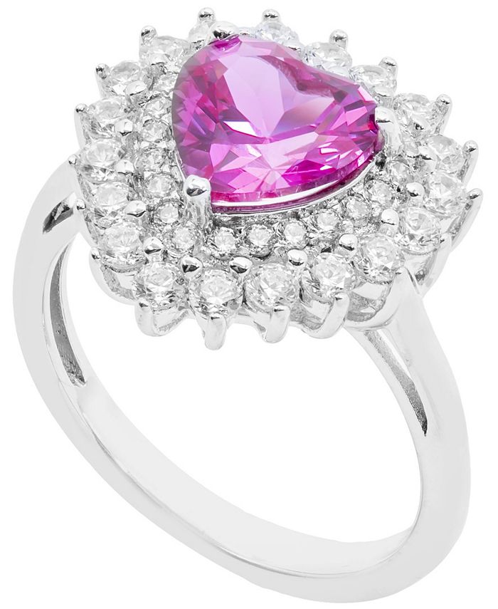 Macy's heart online shaped ring