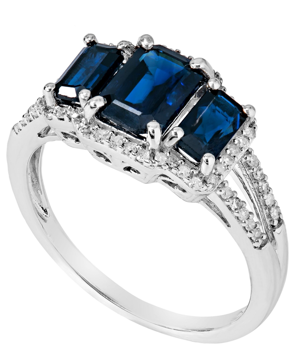 Macy's sapphire and diamond ring deals