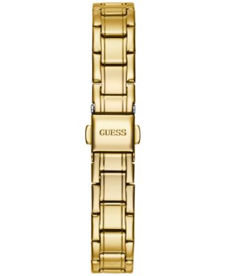 Women's Diamond-Accent Gold-Tone Stainless Steel Bracelet Watch 25mm