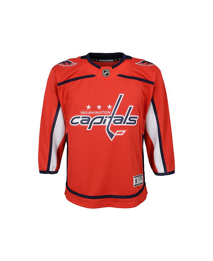 NHL Washington Capitals Girls' Poly Fleece Hooded Sweatshirt - XS