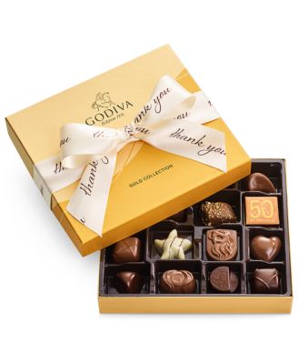 Godiva - 19-Pc. Thank You Gold Gift Box