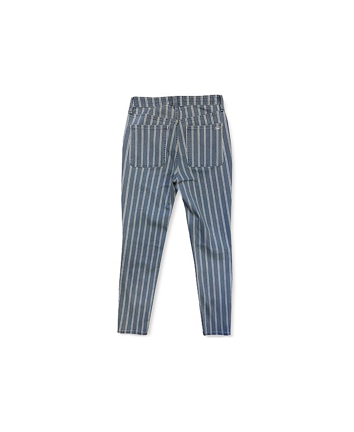 OAT Striped Cargo Skinny Jeans - Macy's
