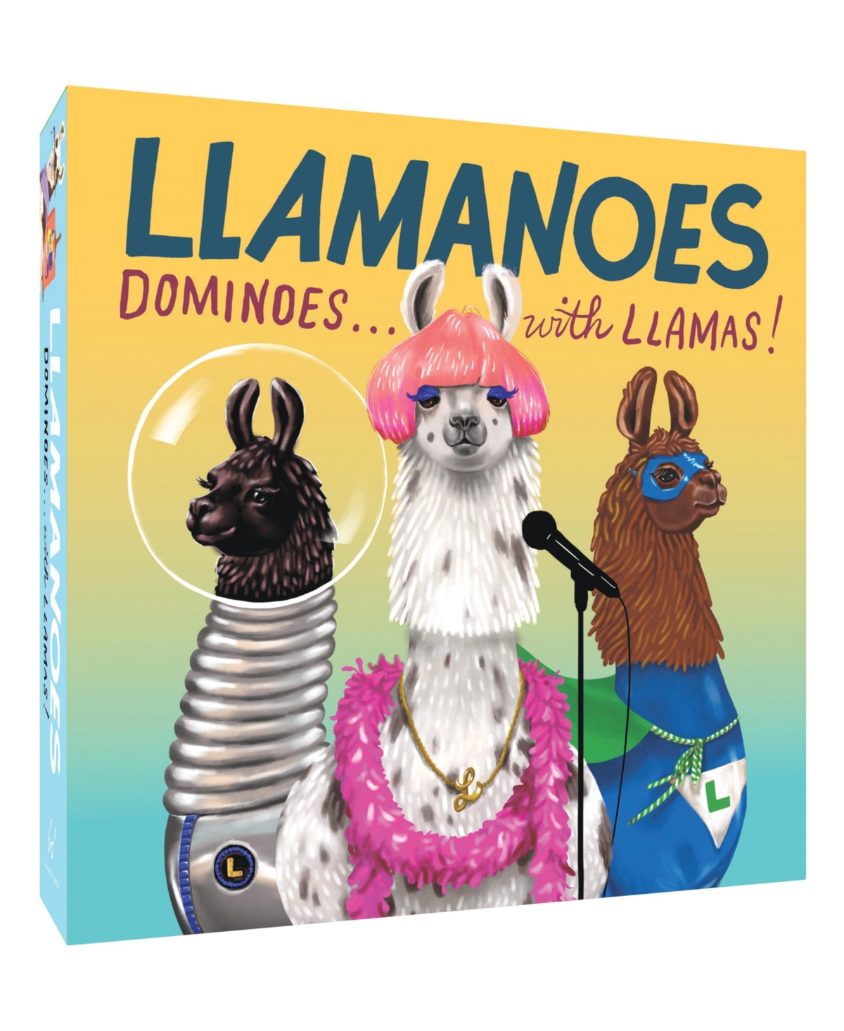 ISBN 9781452163710 product image for Chronicle Books Llamanoes - Dominoes. with Llamas! | upcitemdb.com